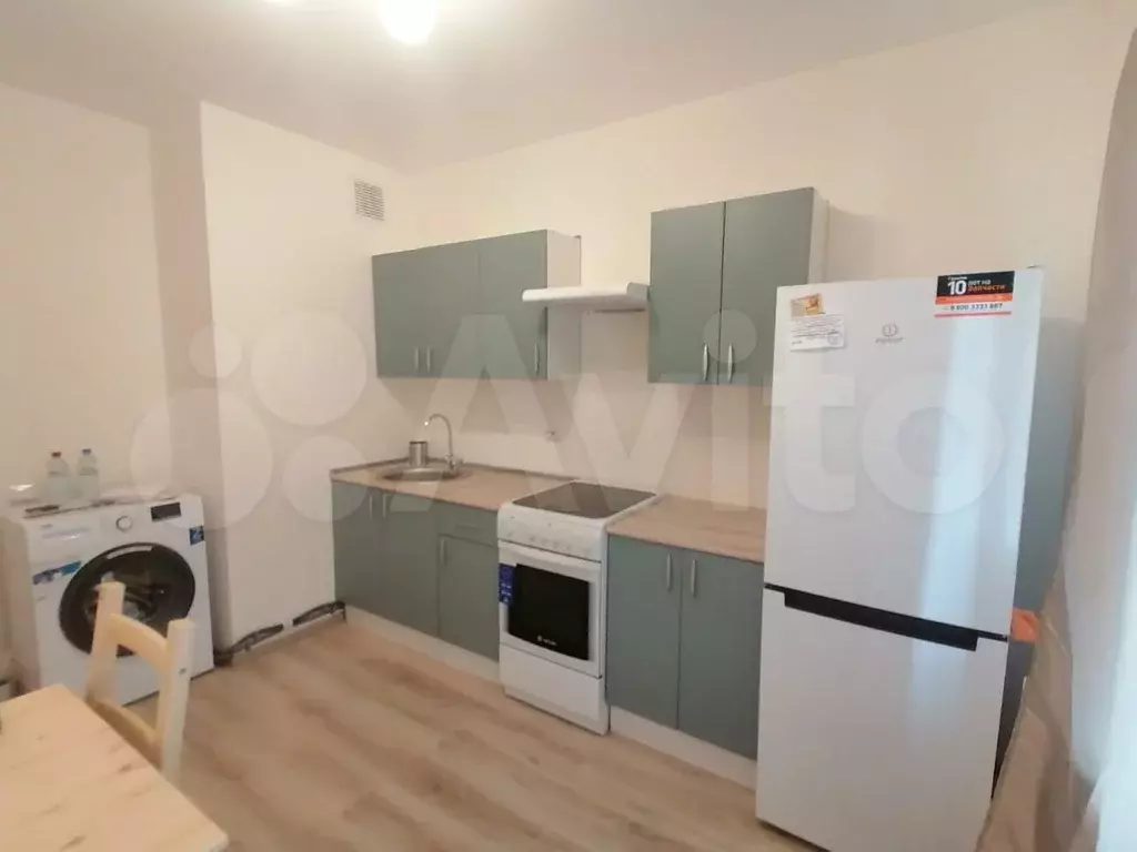 1-к. квартира, 31 м, 2/17 эт. - Фото 1
