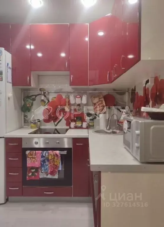 1-к кв. Тюменская область, Тюмень Олимпийская ул., 12 (30.1 м) - Фото 1