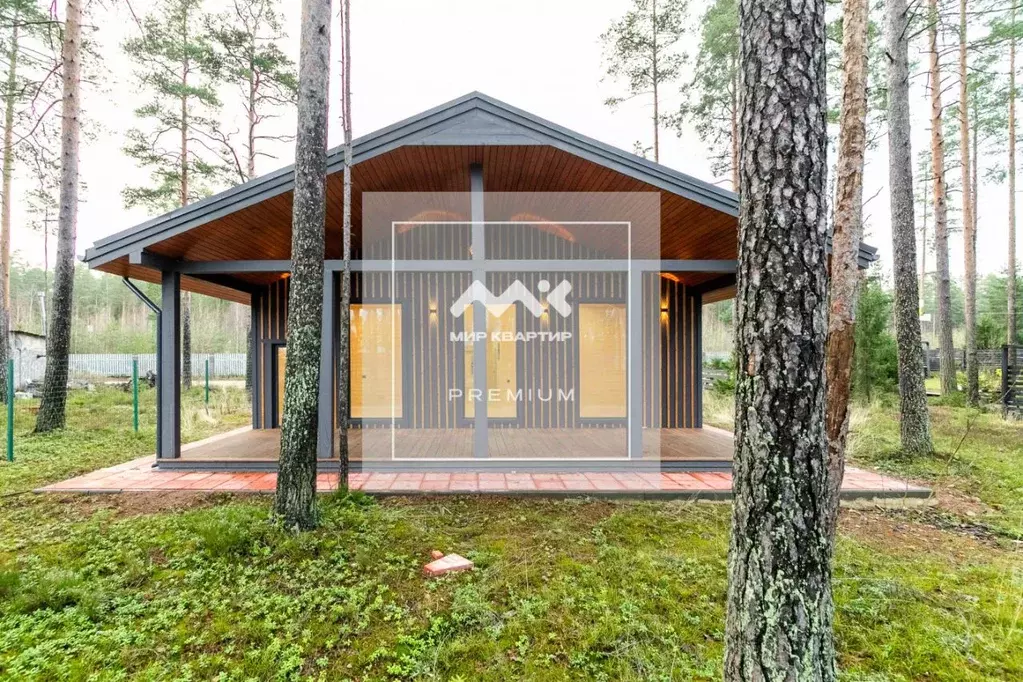 Дом в Ленинградская область, Выборгский район, Полянское с/пос, пос. ... - Фото 1