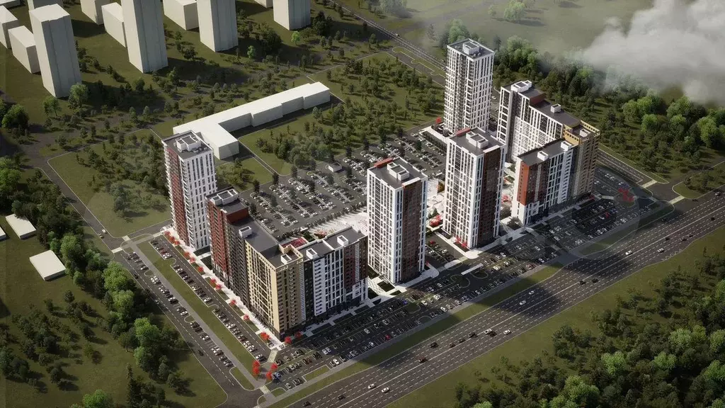 3-к. квартира, 76 м, 22/25 эт. - Фото 0