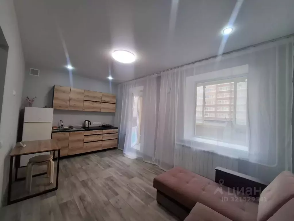 Студия Новосибирская область, Новосибирск ул. Юности, 7 (27.0 м) - Фото 1