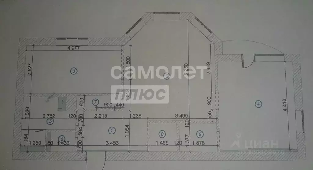 2-к кв. Астраханская область, Астрахань ул. Латышева, 7В (72.0 м) - Фото 1