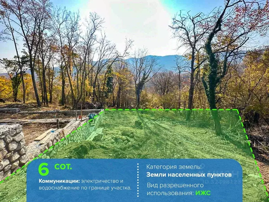 Участок в Крым, Алушта муниципальный округ, пос. Розовый  (6.0 сот.) - Фото 2