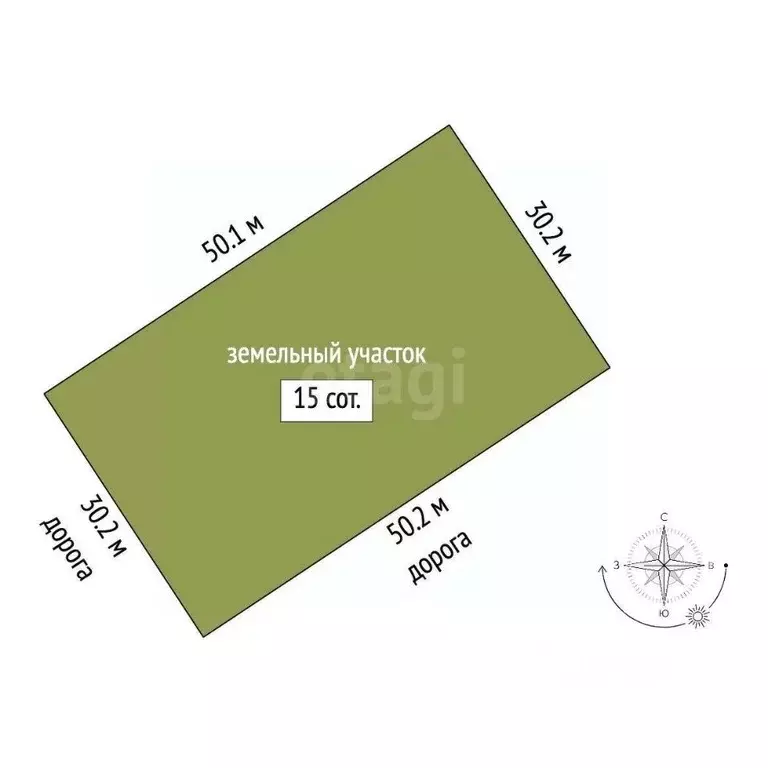 Участок в Мордовия, Саранск городской округ, пос. Пушкино  (15.0 сот.) - Фото 2