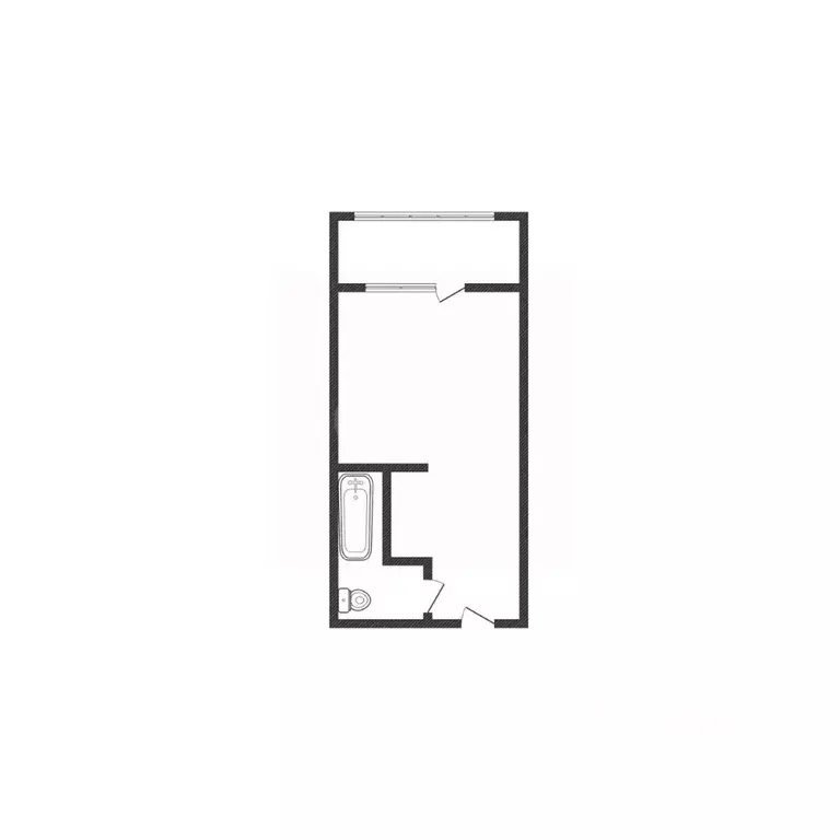 Студия Алтайский край, Барнаул ул. Попова, 37 (19.0 м) - Фото 2
