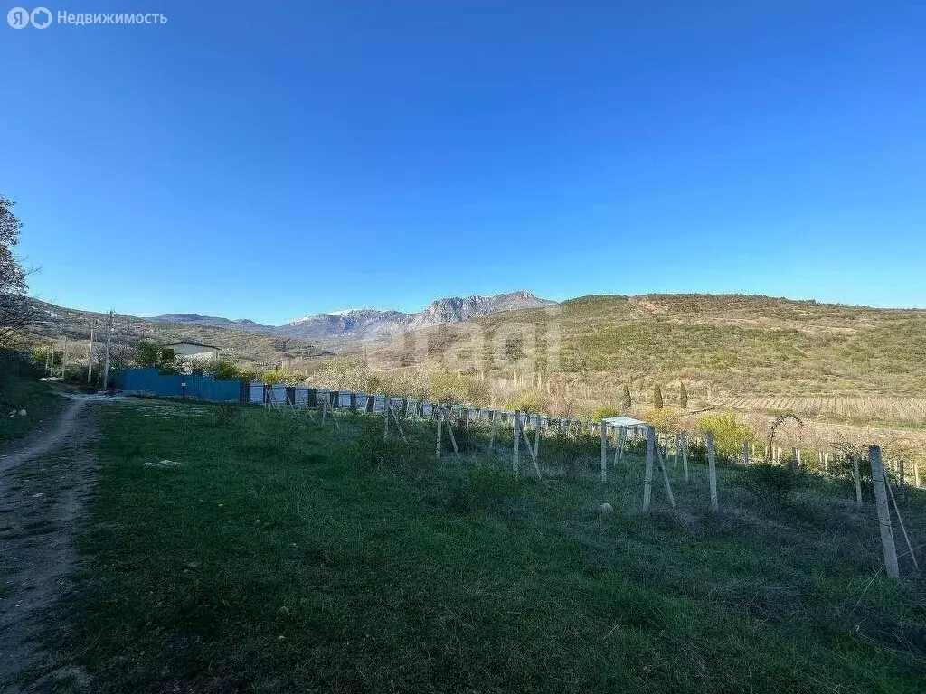 Участок в Республика Крым, муниципальный округ Алушта, село Нижняя ... - Фото 1