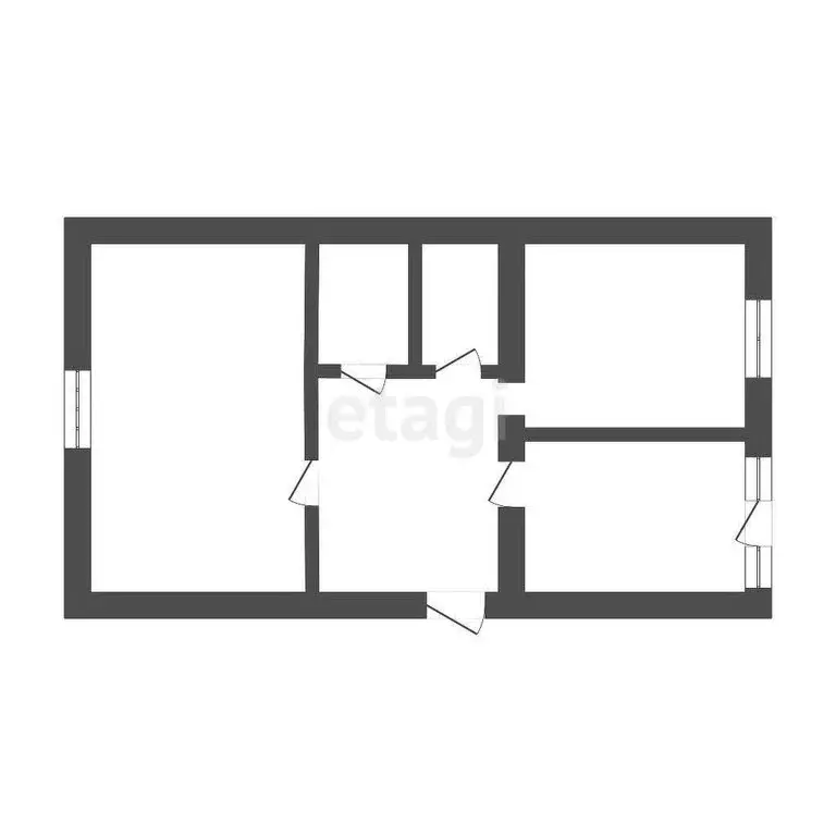 2-комнатная квартира: Тверь, улица Можайского, 56 (50 м) - Фото 0