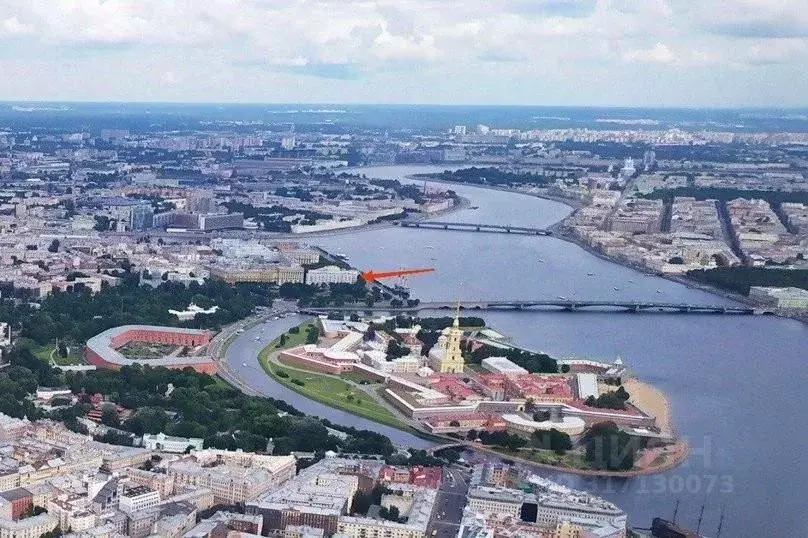 1-к кв. Санкт-Петербург пл. Троицкая Петроградской стороны, 1 (45.0 м) - Фото 0