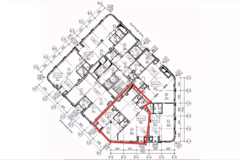 Помещение свободного назначения в Москва 2-я оч., Шагал жилой ... - Фото 1