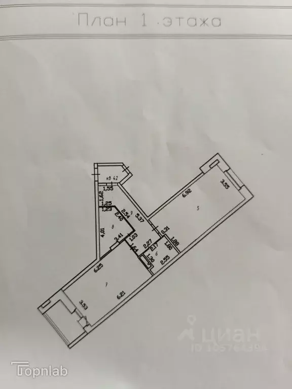 1-к кв. Владимирская область, Владимир ул. Горького, 60А (66.7 м) - Фото 1