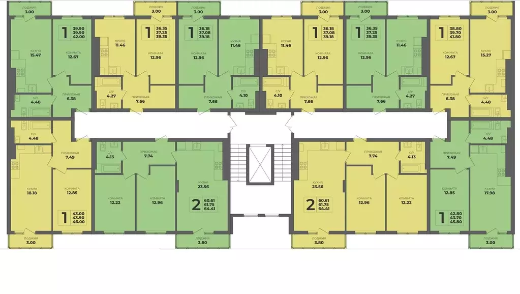 2-к кв. Калининградская область, Калининград ул. Генерала Толстикова, ... - Фото 2
