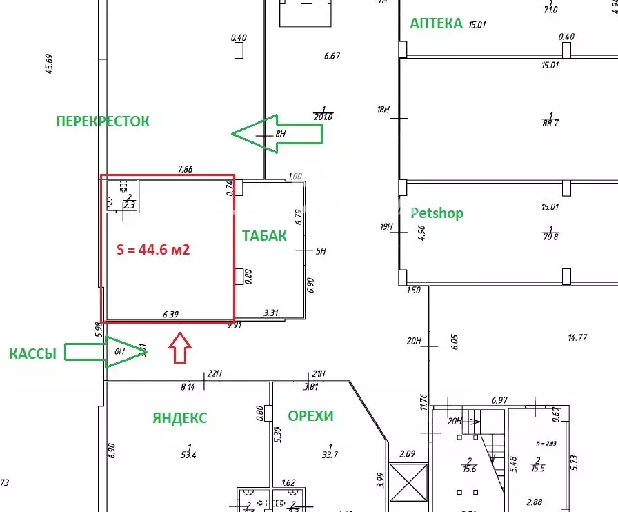 Помещение свободного назначения в Санкт-Петербург Комендантский ... - Фото 2