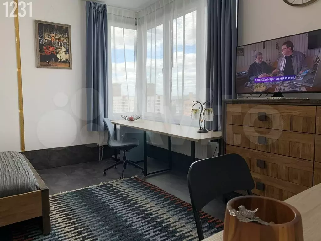 Квартира-студия, 38 м, 14/18 эт. - Фото 1