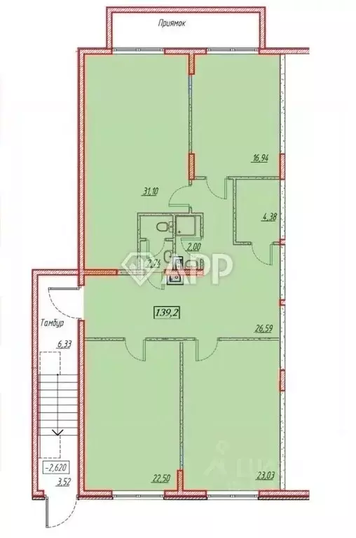 Помещение свободного назначения в Краснодарский край, Новороссийск ... - Фото 2