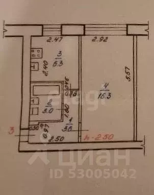 1-к кв. Забайкальский край, Чита ул. Строителей, 82 (30.0 м) - Фото 1
