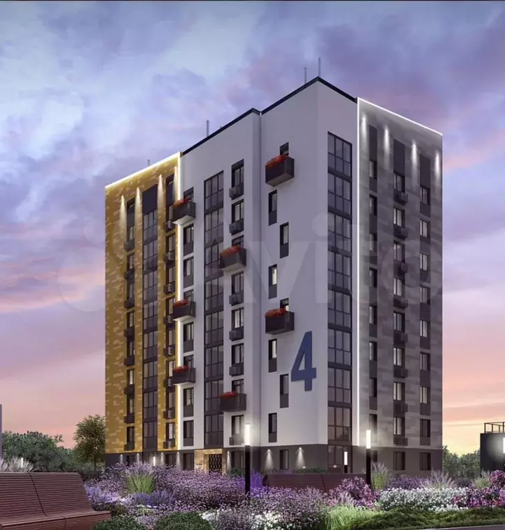 2-к. квартира, 65,6 м, 7/9 эт. - Фото 0