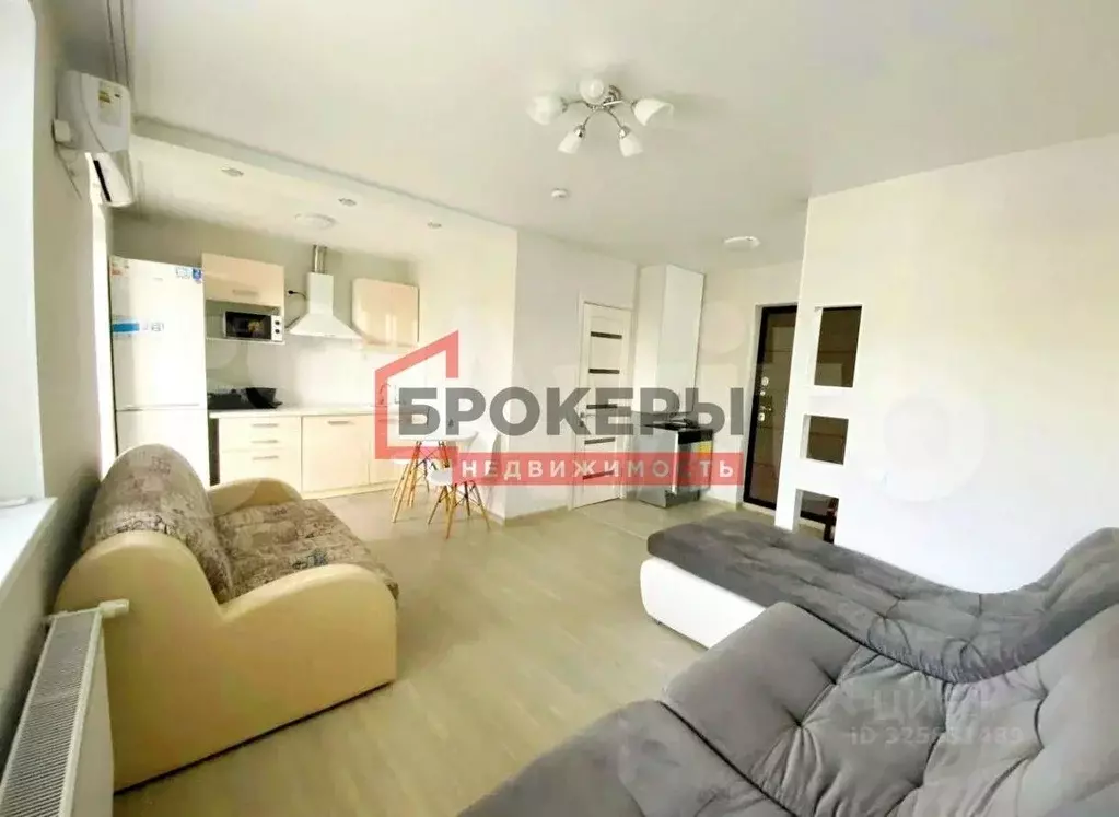 Студия Севастополь ул. Токарева, 18Б (31.0 м) - Фото 1