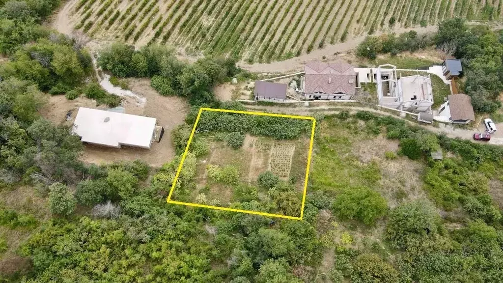 Участок в Крым, Алушта муниципальный округ, с. Запрудное  (12.0 сот.) - Фото 1