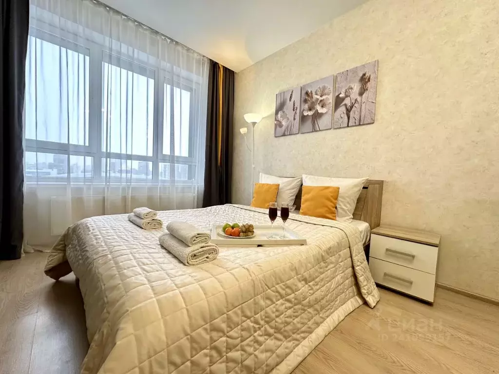 1-к кв. Башкортостан, Уфа ул. Рудольфа Нуреева, 10 (48.0 м) - Фото 1