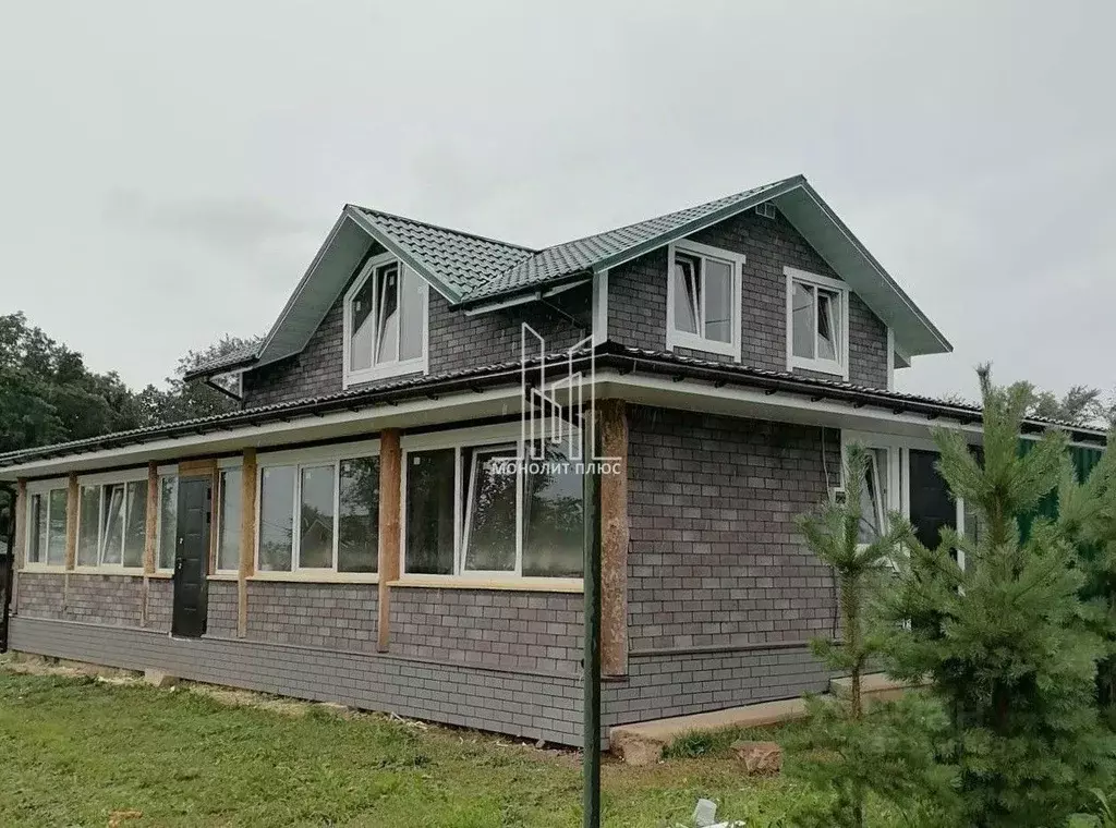 Коттедж в Ленинградская область, Лужский район, пос. Скреблово ул. 9-я ... - Фото 2