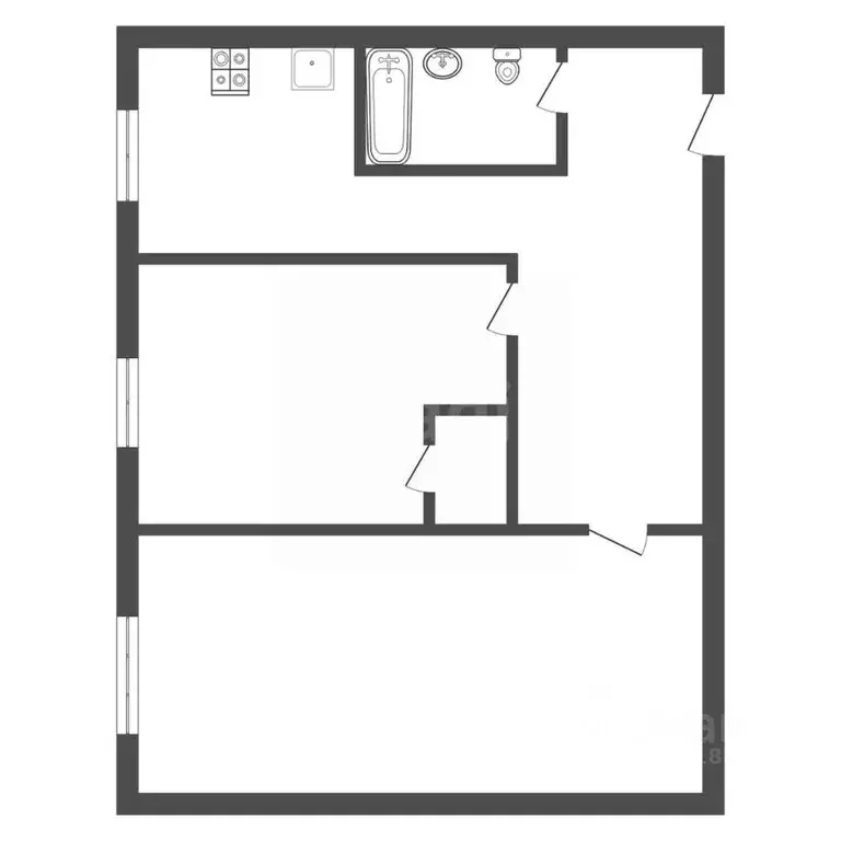 2-к кв. Тульская область, Советск Щекинский район, Парковая ул., 24А ... - Фото 2