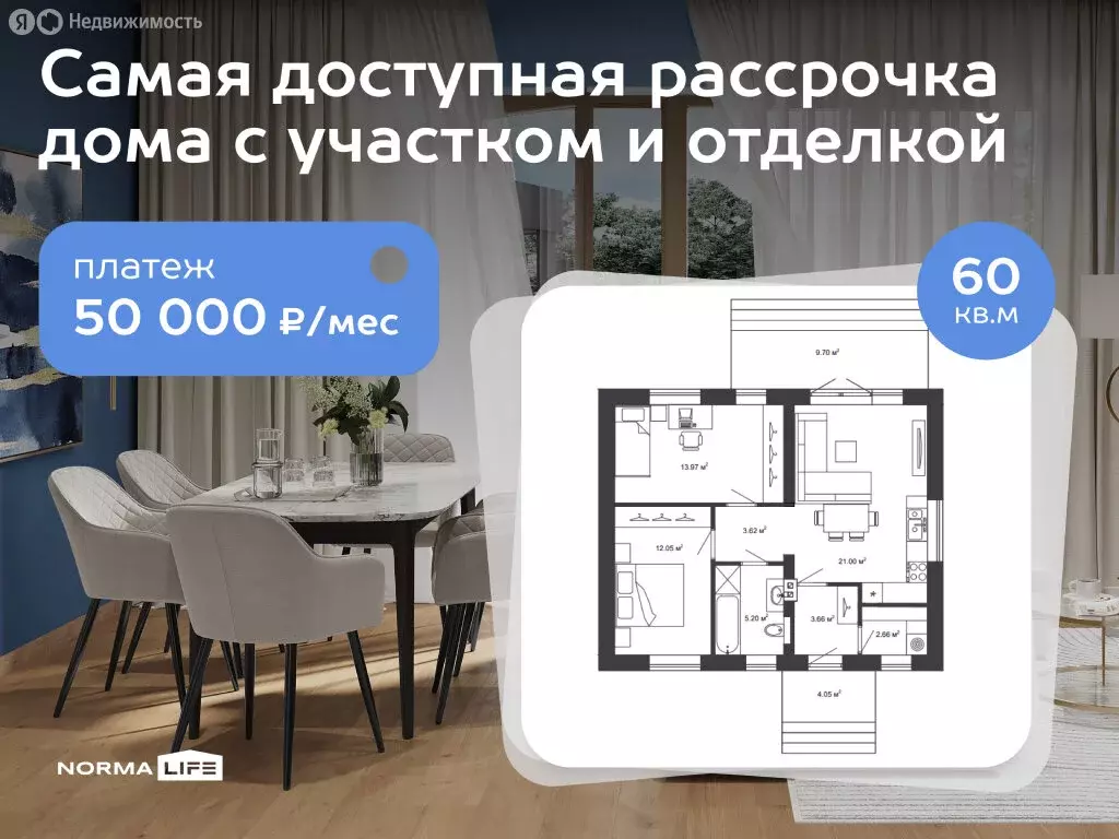 Дом в Гостилицкое сельское поселение, коттеджный посёлок Ропша. Лайф ... - Фото 1