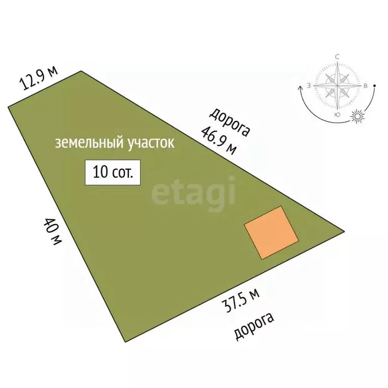 Дом в Марий Эл, Медведевский район, Азяковское с/пос, д. Шеклянур ул. ... - Фото 2