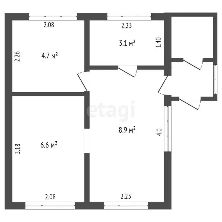 Дом в Рыбинск, СНТ Волга, массив-1 (31 м) - Фото 1