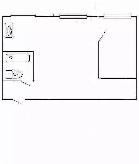 2-к кв. Татарстан, Казань ул. Волкова, 77 (42.4 м) - Фото 1