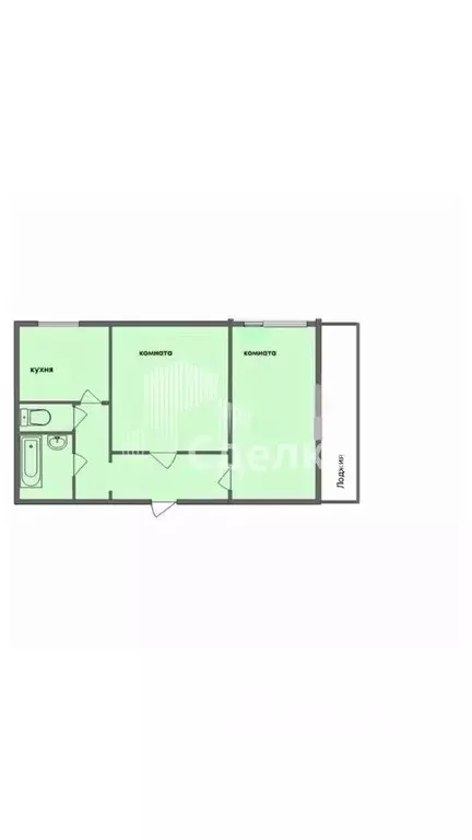 2-к кв. Московская область, Коломна ул. Сапожковых, 9 (51.0 м) - Фото 2