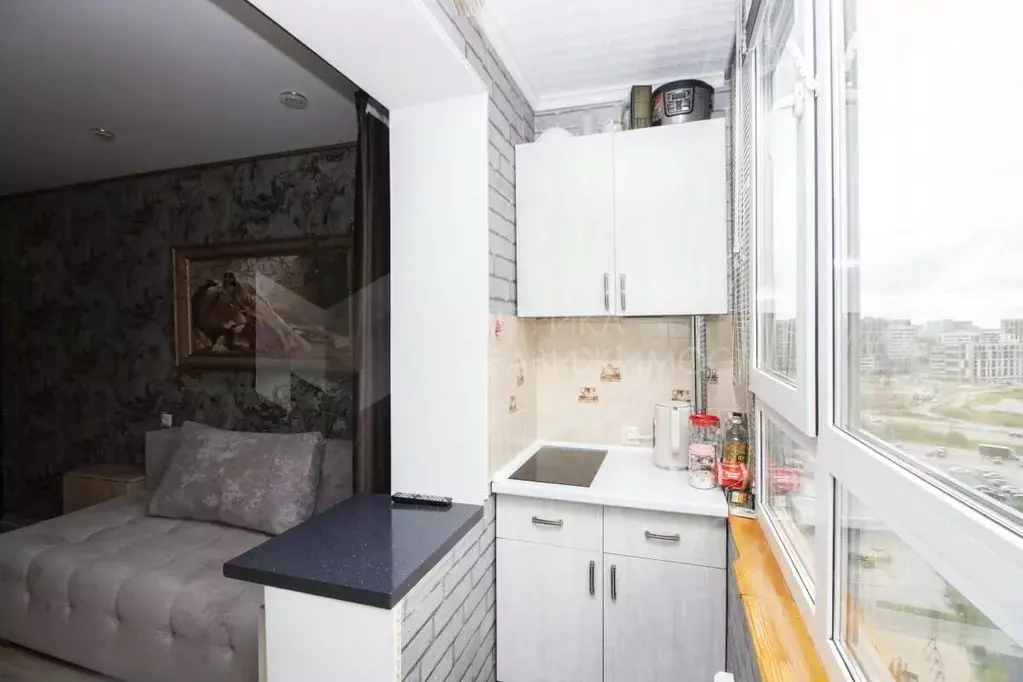 Студия Тюменская область, Тюмень ул. Новоселов, 111 (15.0 м) - Фото 1