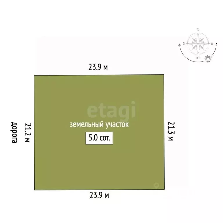 Участок в Ростовская область, Аксайский район, Щепкинское с/пос, пос. ... - Фото 2