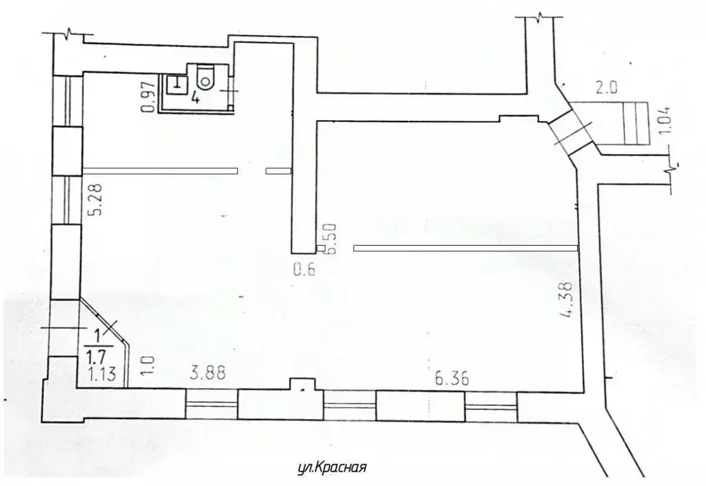 Торговая площадь в Удмуртия, Ижевск Красная ул., 154 (81 м) - Фото 1