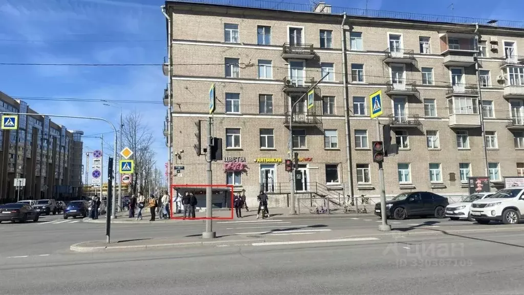 Торговая площадь в Санкт-Петербург Благодатная ул., 16 (162 м) - Фото 1