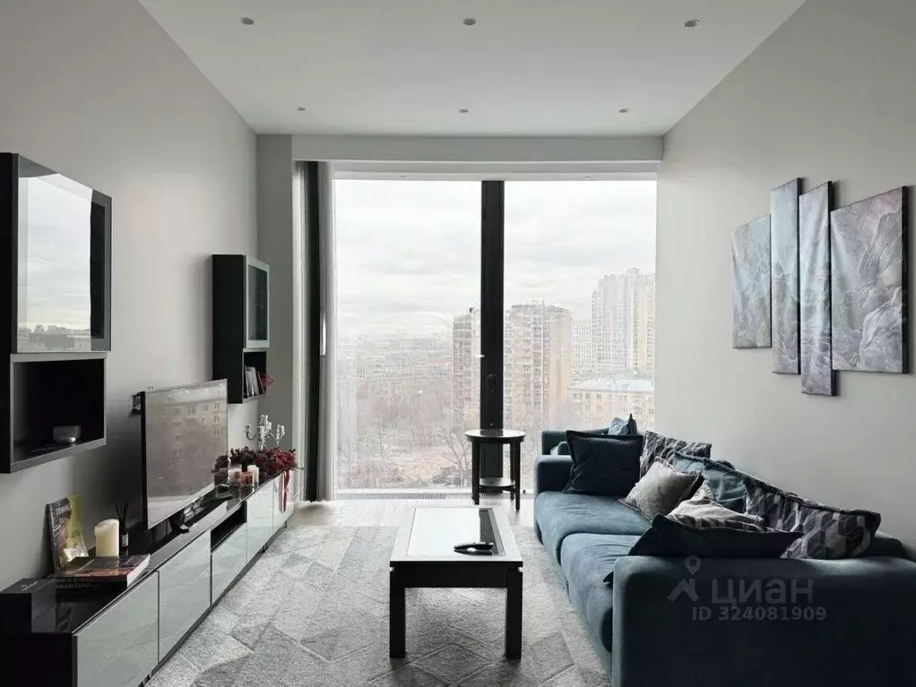 2-к кв. Москва 1-й Красногвардейский проезд, 22с2 (62.0 м) - Фото 1