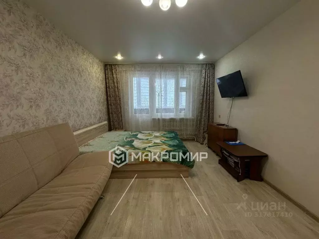 1-к кв. Татарстан, Казань ул. Карбышева, 58 (42.0 м) - Фото 0