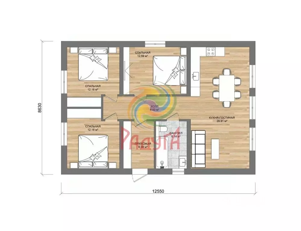 Дом в Ивановская область, Ивановский муниципальный округ, д. Малинки ... - Фото 2