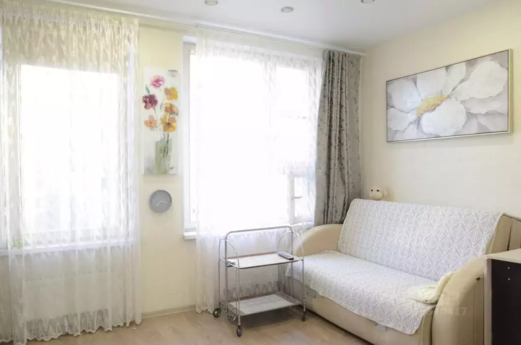 Студия Москва пос. Коммунарка, ул. Бачуринская, 7к1 (23.0 м) - Фото 1