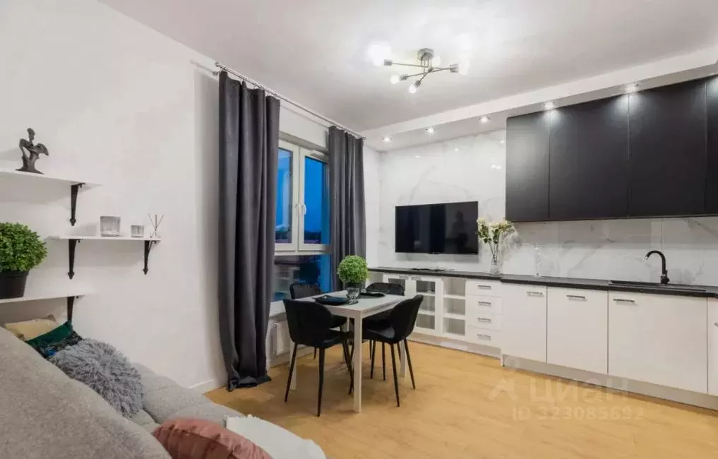 1-к кв. Краснодарский край, Краснодар ул. Красных Партизан, 1/4к15 ... - Фото 1