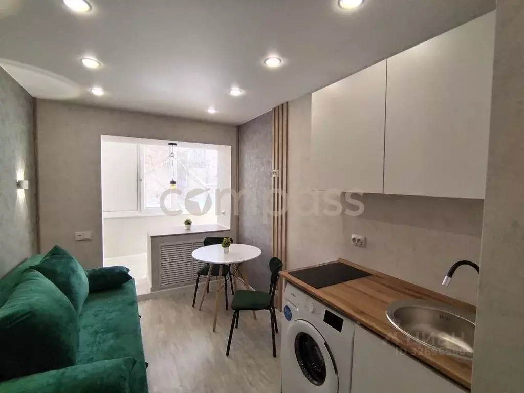 Студия Тюменская область, Тюмень ул. Щорса, 1а (15.6 м) - Фото 1