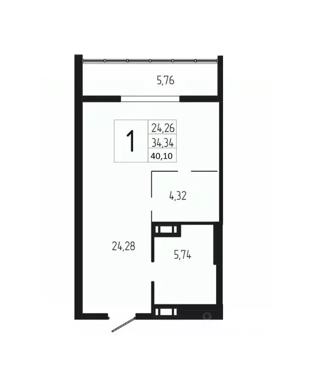 1-к кв. Волгоградская область, Волгоград бул. 30-летия Победы, 30 ... - Фото 1