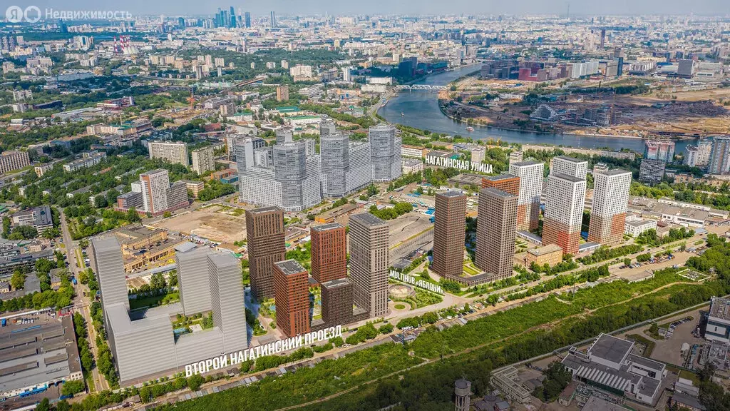 3-комнатная квартира: Москва, ЖК Второй Нагатинский, к1.5 (86 м) - Фото 0