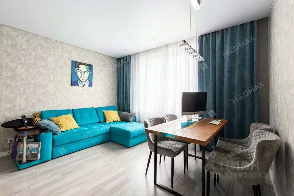 2-к кв. Санкт-Петербург Кременчугская ул., 17к3 (43.0 м) - Фото 1