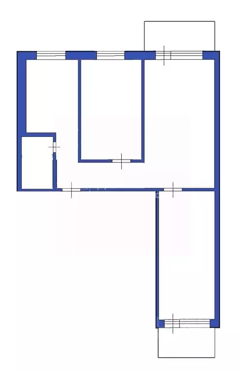 3-к кв. Кемеровская область, Кемерово просп. Ленина, 143 (67.0 м) - Фото 2