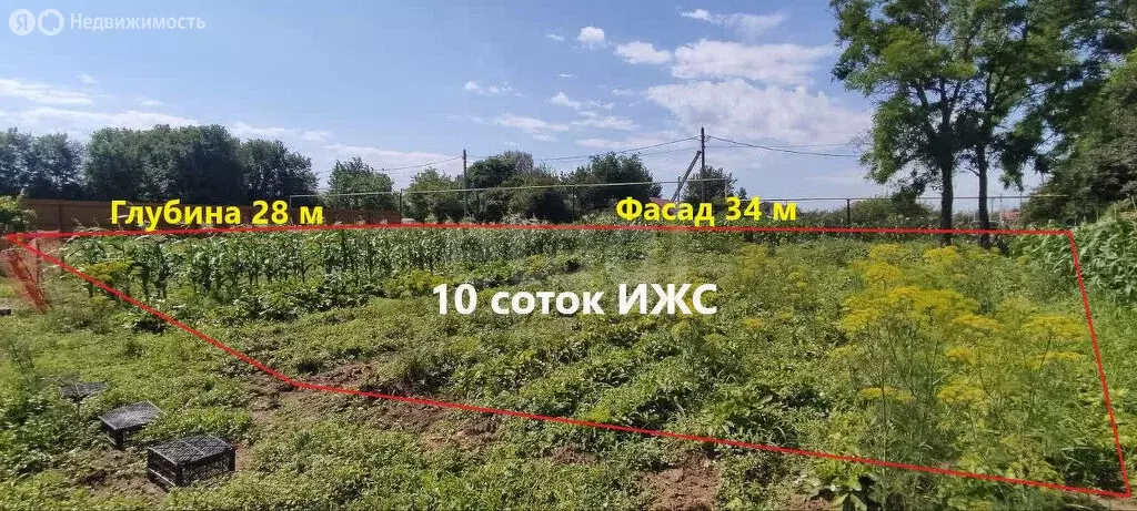Участок в Кучугуры, Южная улица (10 м) - Фото 0
