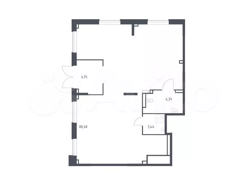 Продам помещение свободного назначения, 105.26 м - Фото 0