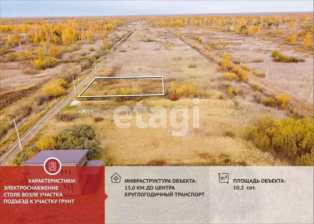 Участок в Тюменская область, Тюмень Садовое товарищество Липовый ... - Фото 0