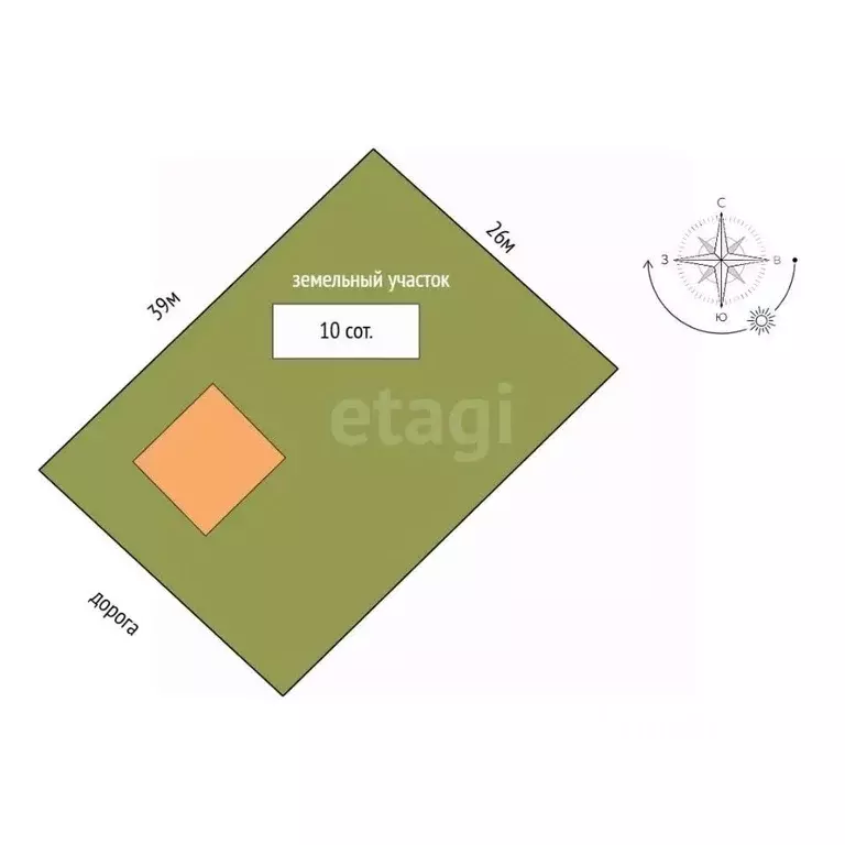 Дом в Калужская область, Дзержинский район, с. Дворцы ул. Луговая, 57 ... - Фото 2