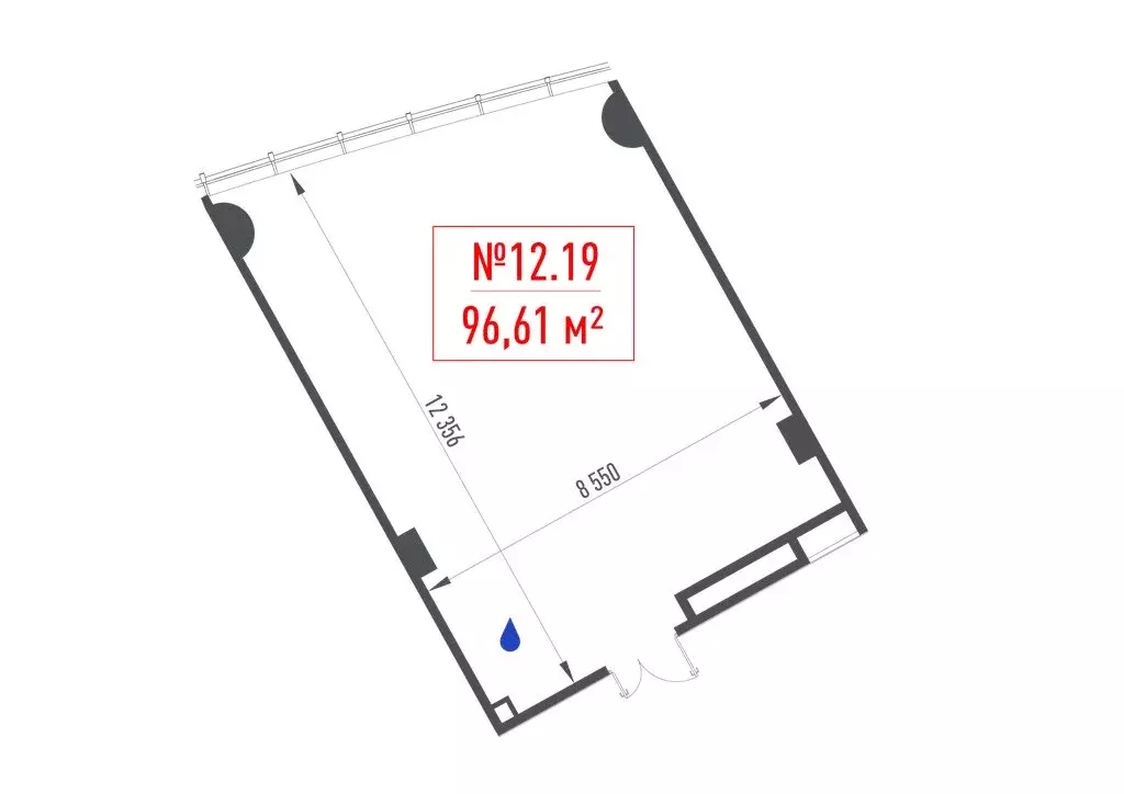 Офис (114.07 м) - Фото 1