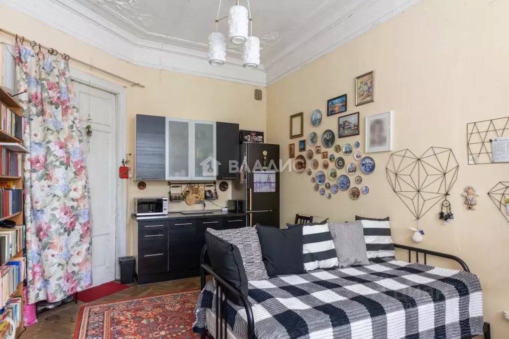 Комната Москва Большой Сергиевский пер., 11 (45.0 м) - Фото 1